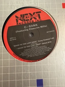 1985 C-BANK Feat Eleanore Mills Good to the Last Drop 12" Single Vinyl Record - Picture 1 of 2