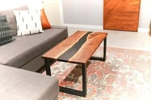 Epoxy Resin Table | Epoxy Dining & Coffee Table for Home Decor - Picture 1 of 7