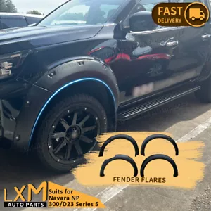 Fender Flares Wheel Arch to suit Nissan Navara D23 NP300 2020+ 6pcs Matt - Picture 1 of 12