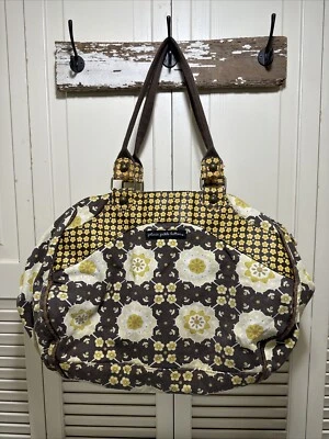 Bolso de Lona Petunia Pickle Bottom Wistful Weekender Blissful Buttercup Amarillo Foto 1 de 4