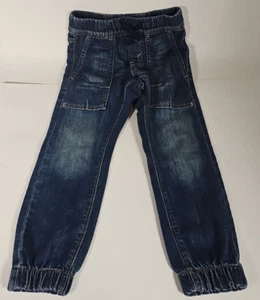Denizen Levi's Boys Jeans Regular Pockets Stretch Elastic Hem Blue 6 - Picture 1 of 3