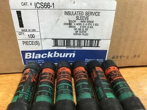 ICS 66-1 Blackburn Insul Sleeve. Kompressions-Spleißhülse für Aluminium oder CU  - Bild 1 von 1
