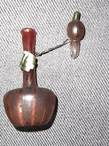 🆕 Vintage Jerusalem Neker Glass Handmade Perfume Bottle - Picture 1 of 8