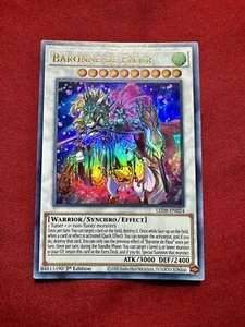 YuGiOh! Baronne De Fleur - LED8-EN024 - 1ª Edición - Ultra Raro - Casi Como Nuevo - Imagen 1 de 4