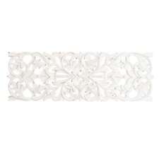 NEW Living Space White Etched Rectangle Wall Hanging By Spotlight