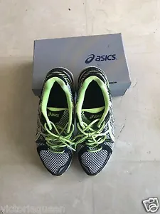 Asics BLACK GREEN Gel 1170 Premium Cushioned Running Sneaker - Picture 1 of 6