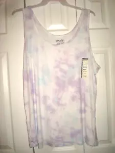 Camisetas sin mangas acanaladas talla 3X multicolor para dama nuevas - Imagen 1 de 2