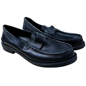 Pedro Garcia Stina Loafer Black Leather Women's Size 40 (US 10) New Without Box - Picture 1 of 9