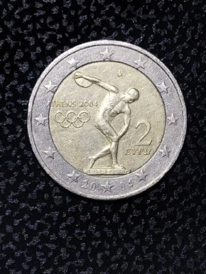 Greece 2 euro 2004 Summer Olympics (Discus Thrower) - Image 1 of 4
