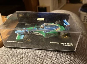 1/43 MINICHAMP PAULS MODEL ART BENETTON FORD 193 J.J LEHTO LIMITED EDITION 3,333 - Picture 1 of 2