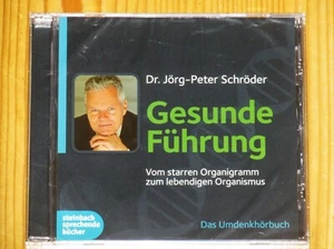 Dr. Jörg-Peter Schröder - Gesunde Führung - Das Umdenkhörbuch - Neu + ovp - Foto 1 di 2