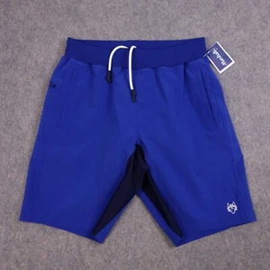 Greyson Shorts Small Blue Nylon Stretch Drawstring Active Casual Elastic - Picture 1 of 13