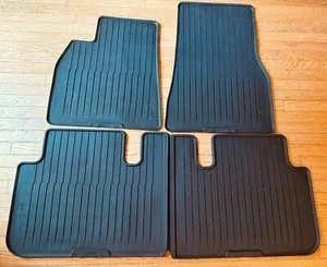 Tesla Model S 2020-2024 All-Weather Interior Liners Floor Mats. OEM. - Picture 1 of 2