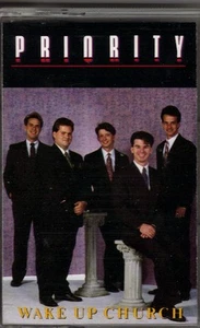 PRIORITY........"WAKE UP CHURCH".............RARE HTF OOP GOSPEL CASSETTE - Picture 1 of 2