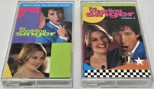 The Wedding Singer Soundtrack Cassette Tape Lot: Volume 1 & 2 TESTED - Picture 1 of 6