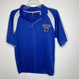 Starter Poloshirt Herren M blau UK University of Kentucky Kurzarm - Bild 1 von 5