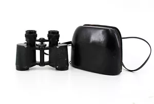 DDR Fernglas Carl Zeiss Jena 8x30 Deltrintem Q1 Jagdglas Tasche schwarz (N) - Picture 1 of 9
