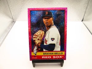 Brayan Bello 2025 Topps Heritage Chrome Pink Sparkle # 384 - Picture 1 of 1
