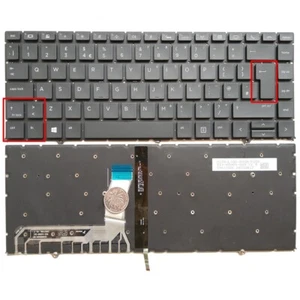 UK Backlit Laptop Keyboard For HP EliteBook 1050 G1 Black - Picture 1 of 5