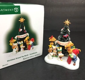 Banner Dept 56 Serie Polo Norte Navidad Alrededor del Mundo Escandinavia #57227 - Imagen 1 de 10