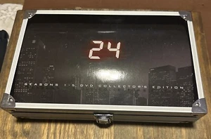 24 TV Series Seasons 1-5 DVD Collector’s Edition in Briefcase , 34 Discs Booklet - Picture 1 of 6