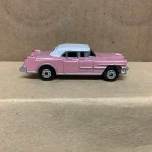 Vintage 1989 Micro Machines Light Pink '50's Cadillac Limousine - Galoob Limo - Picture 1 of 6