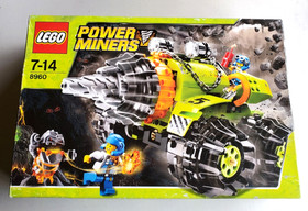 🟢 LEGO 8960 POWER MINERS SEALED MISB BOTTOM OF STOCK