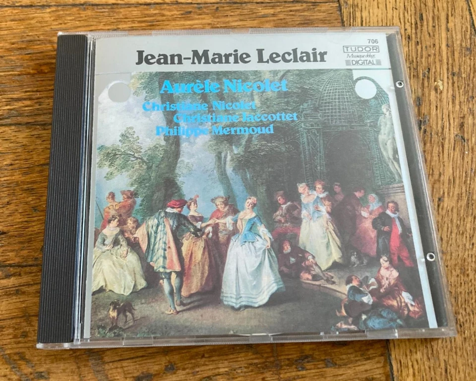 Jean-Marie Leclair: Aurèle Nicolet, Jaccottet, Mermoud (CD, 1986) Sonatas Trios Foto 1 de 3
