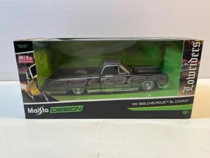 Chevrolet El Camino Lowrider 1965 nuevo en caja a escala 1/25 diecast de Maisto - Imagen 1 de 7