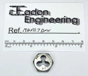 M4 x 0.7mm Metric Die Nut, HSS. By Presto. Brand new. 18mm A/F. - Picture 1 of 1