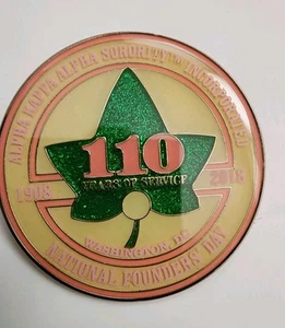 Aka Alpha Kappa Alpha Schwesternschaft Lot 6 Pins 110 Jahre Präsident National Gründer - Bild 1 von 4