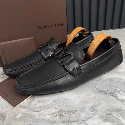 Mocasín de conducción Louis Vuitton Monte Carlo marrón oscuro 8,5 LV 9,5 EE. UU. 42,5 EUR Foto 1 de 4