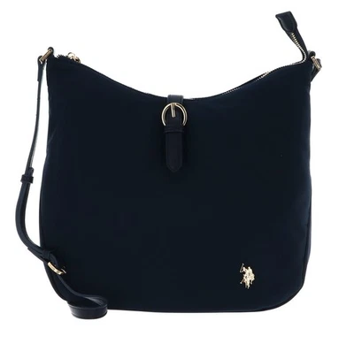 U.S. POLO ASSN. sac à épaule Houston Hobo Bag Navy - Photo 1/4