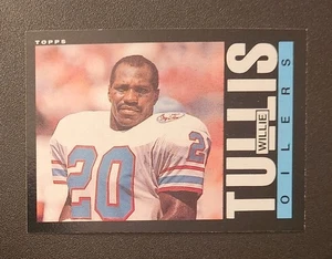 1985 Topps #256 Willie Tullis Houston Oilers - Picture 1 of 1