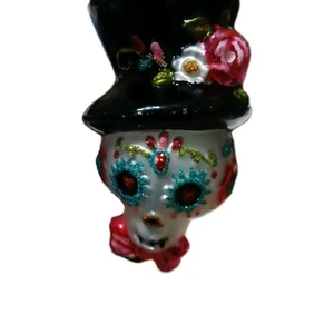 kurt adler nobel gems day of the dead Christmas Ornament - Picture 1 of 6