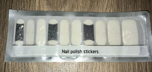 Pretty Clear Floral Nail Wraps - Picture 1 of 2