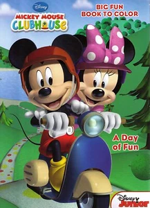 Disney Mickey & Friends 96 pg Coloring Book (Assorted) - Mickey Mouse - Picture 1 of 9