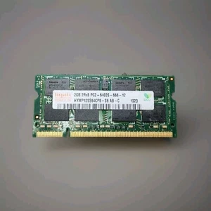 Hynix 2GB 2RX8 PC2-6400S - 666 - 12 Laptop Memory  - Picture 1 of 2