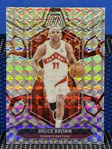 2023-24 Panini Mosaic BRUCE BROWN Toronto Raptors Silver Prizm - Picture 1 of 2