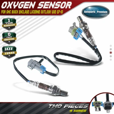 Sensores de oxígeno O2 2 piezas para Buick Enclave Lucerna GMC Acadia Saturn Outlook Vue Foto 1 de 4