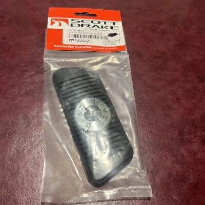 Pastilla de pedal de freno automático Mustang Ford 1965 1966 1967 Scott Drake C5zz-2454-C Foto 1 de 4