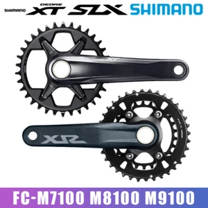 ShimanoXT M8100 M8120 SLX M7100 M7120 12 Speed MTB Crankset 165mm 170mm 175MM - Picture 1 of 16