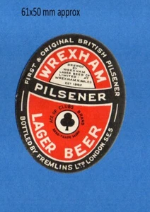 Bieretiketten UK - Wrexham - Wrexham - nur 1 Etikett #368 - Bild 1 von 1