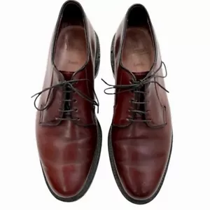Blucher Allen Edmonds Shell Cuero Cordobés Leeds Punta Lisa PTB Borgoña - Imagen 1 de 7