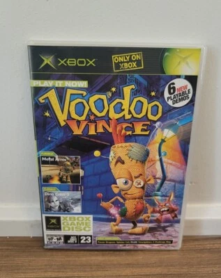 Voodoo Vince Xbox Demo Video Game Disc October 2003 - Image 1 of 4