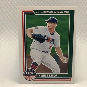 2022 Panini USA Stars & Stripes Hunter Barco #1 Collegiate National Team￼ RC - Picture 1 of 2