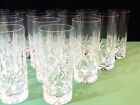 18 grands gobelets Cristal taillé de LEMBERG ou Vannes-le-Chatel