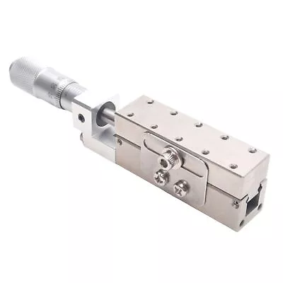 Single Axis Linear Micrometer Stage, 50x15mm, 13mm Travel, 0.01mm Graduation - image 1 of 4
