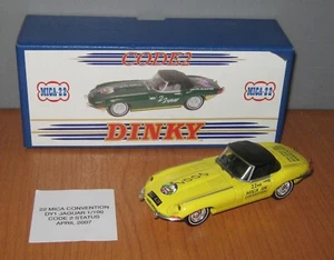 Matchbox Dinky DY1 Jaguar E Type 22nd MICA UK Convention Yellow Code 2 - Picture 1 of 10