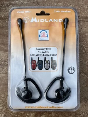 Midland Model AVP1 Accessory Pack (2 Mic Headsets) - Image 1 of 2